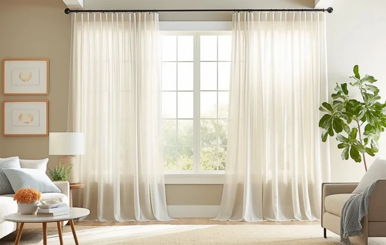 Sheer curtains -Trend in UAE